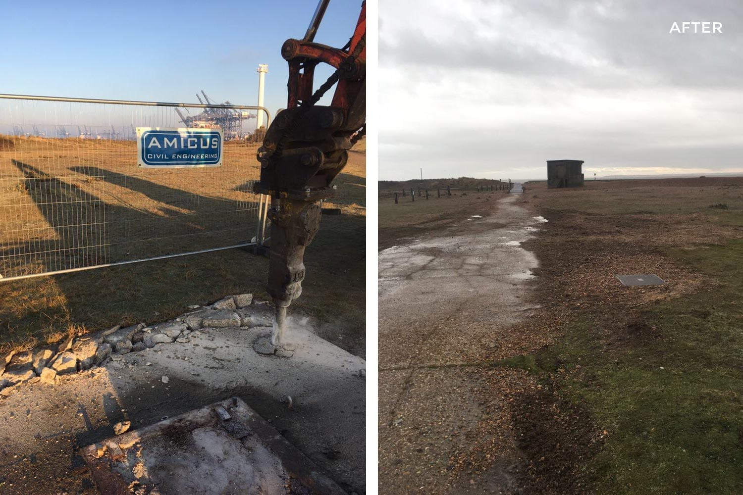 DF Tower Demolition, Felixstowe
