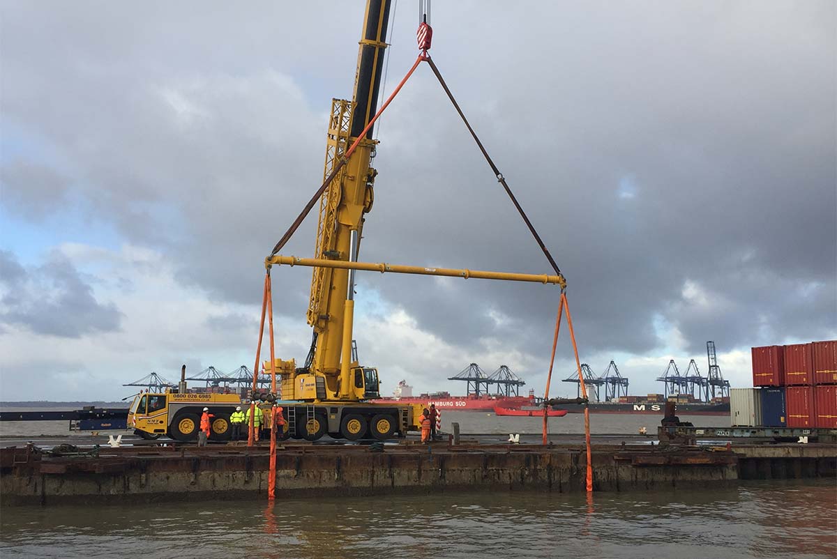 Ha’Penny Pier Timber Repairs