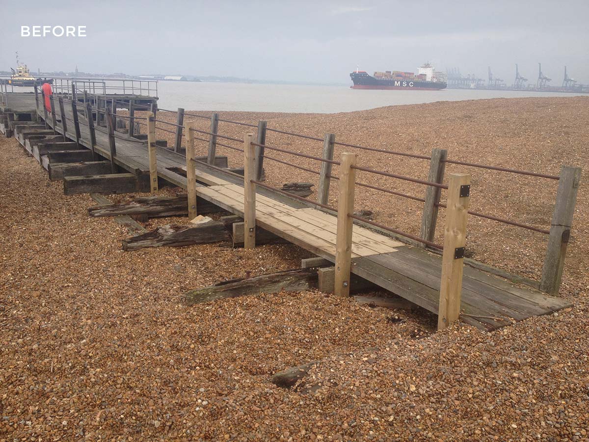 Landguard Jetty Reconstruction