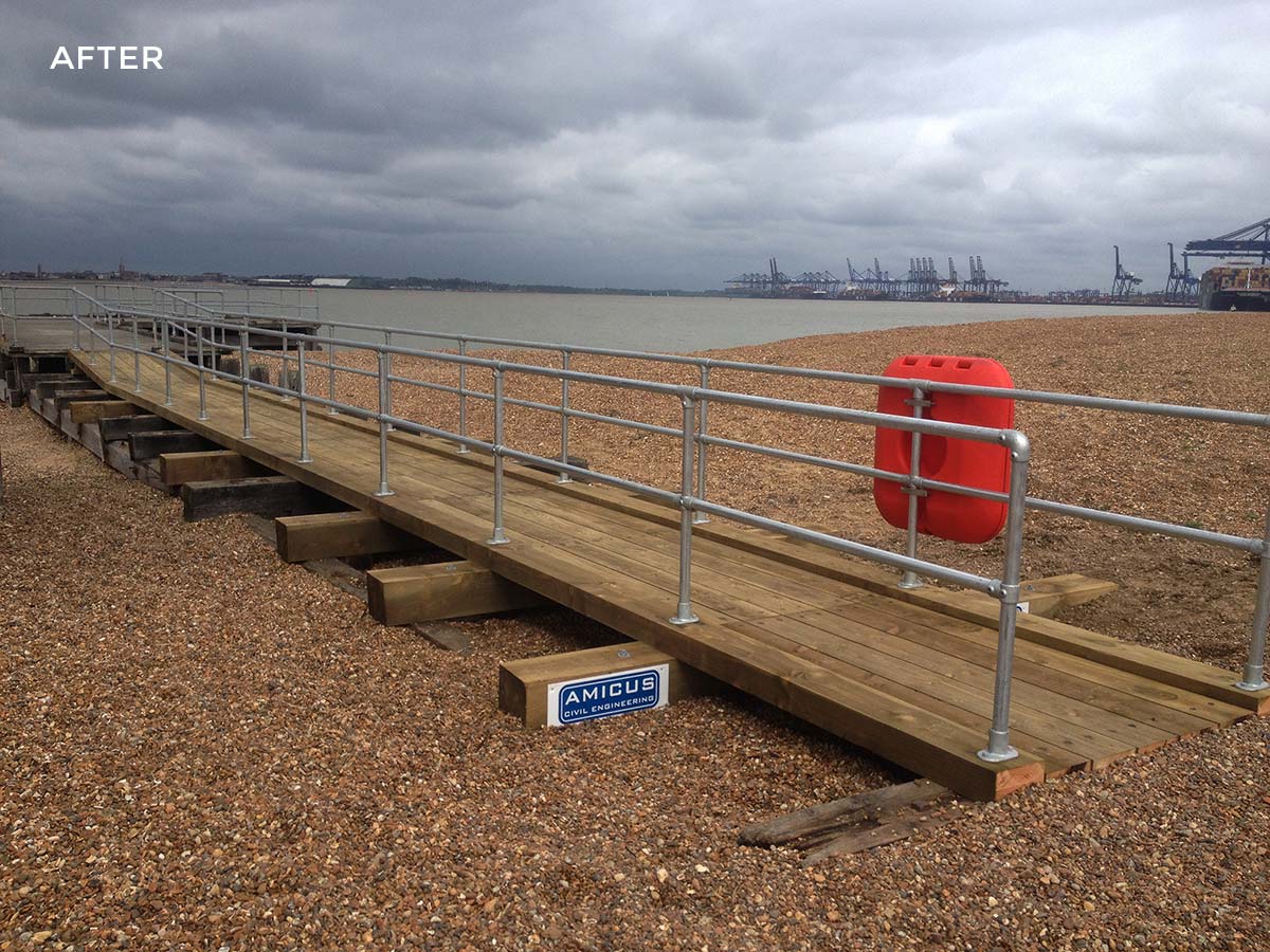 Landguard Jetty Reconstruction
