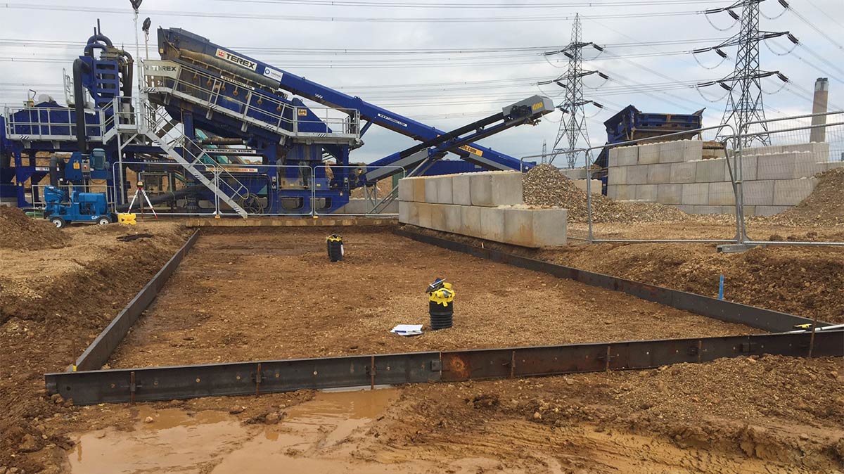 Tarmac Screener Slab, Kingsnorth