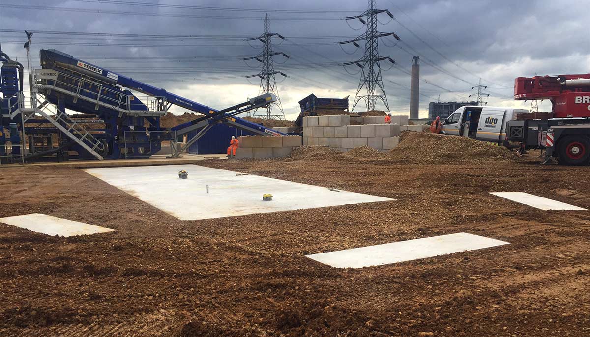 Tarmac Screener Slab, Kingsnorth